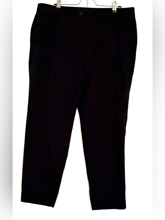 Talbots Pants - Talbots Relaxed Chino Pants Black Size 12 Petite